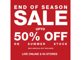 Outfitters Sale UP TO 50% off on Summer Stock